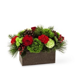 The Christmas Cabin Bouquet from Parkway Florist in Pittsburgh PA